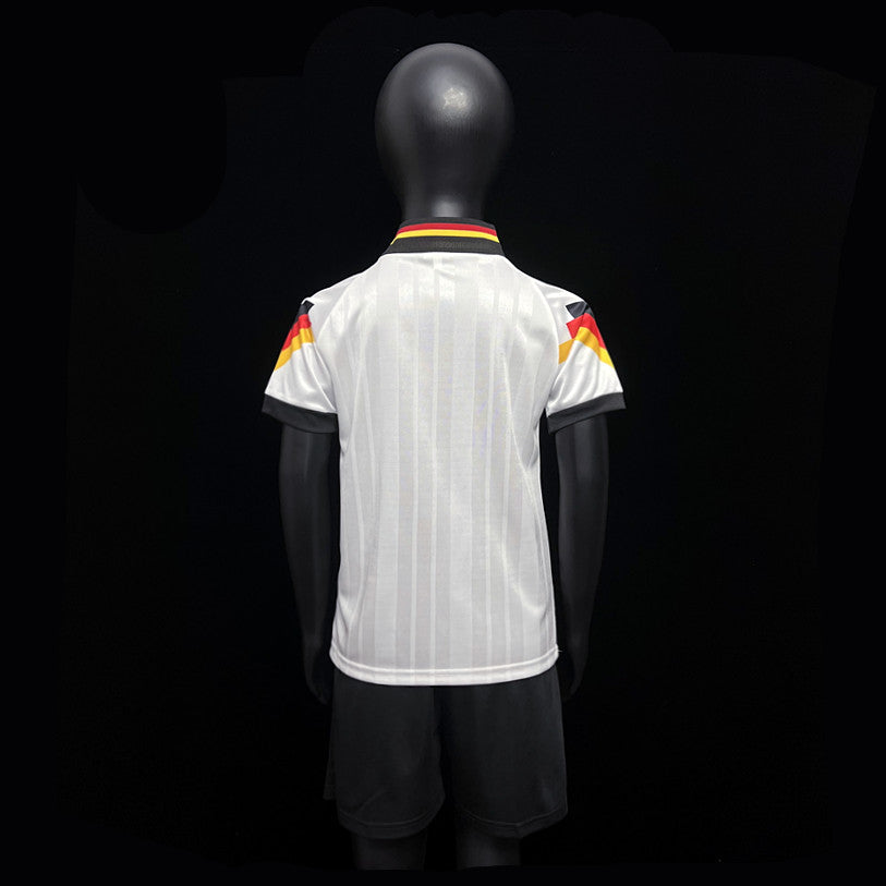Kit Infantil Alemanha Home Retro 1992 - Branco