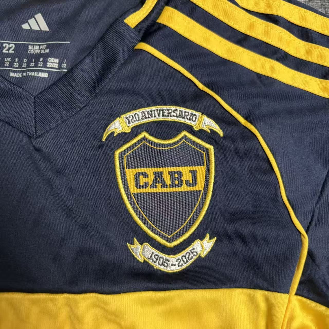Kit Infantil Boca JRS Home 25/26 - Azul e Amarela