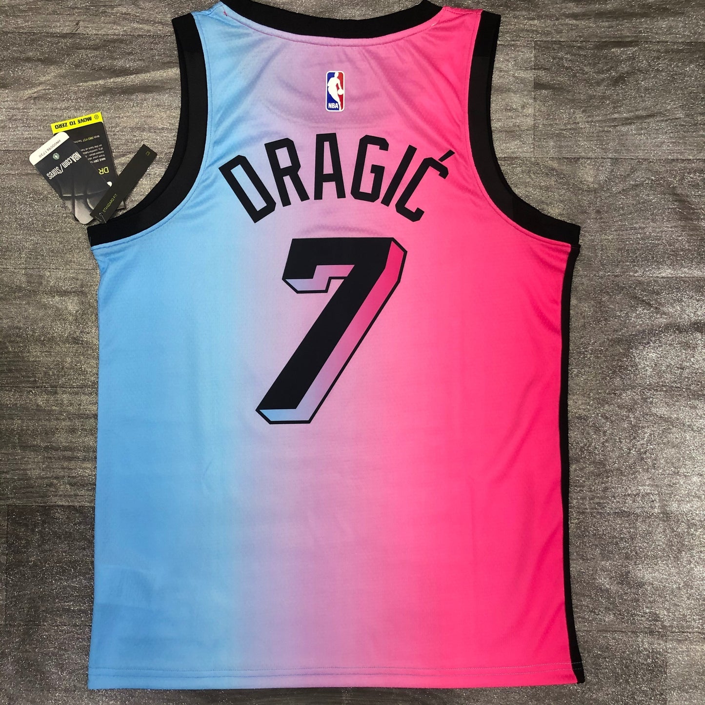 Regata Miami Heat Masculina - Rosa e Azul