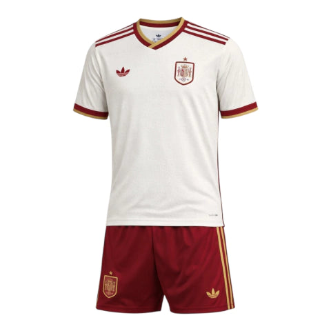 Kit Infantil Espanha Away 26/27 - Bege