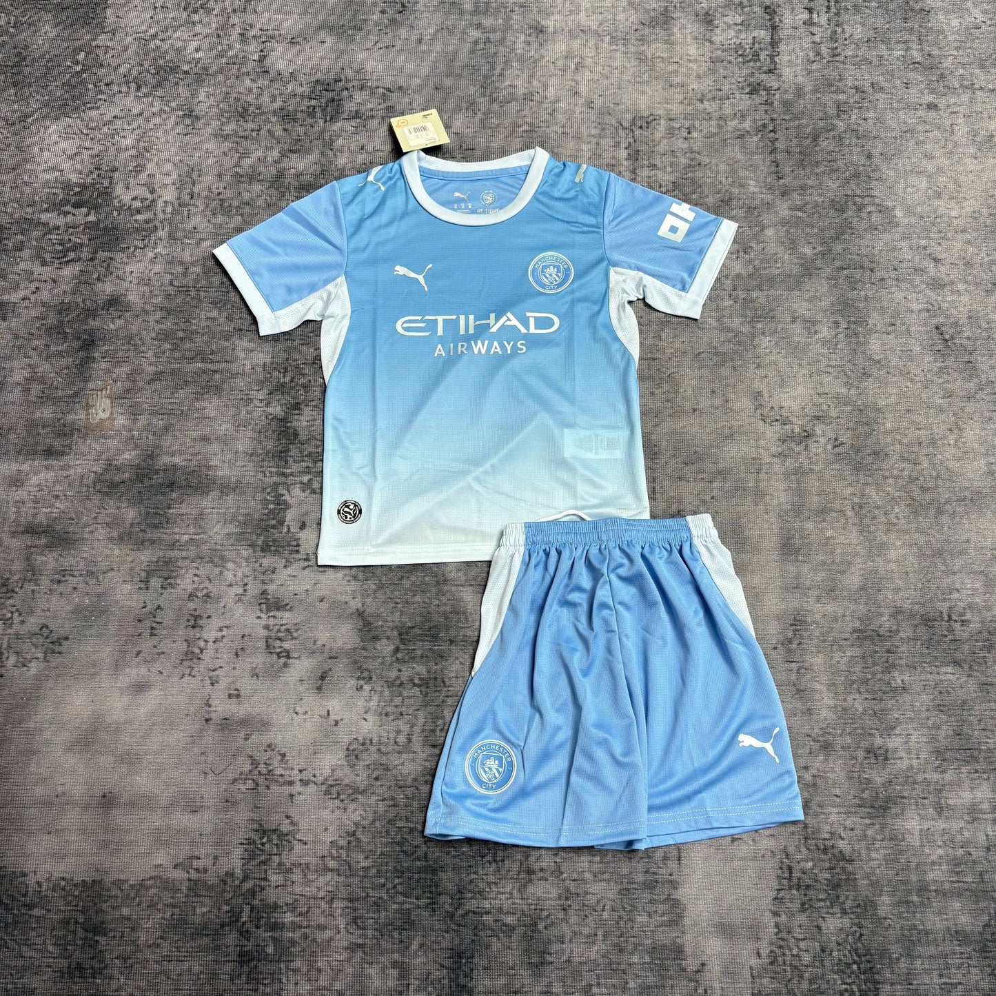 Kit Infantil Manchester City Home 26/27 - Azul