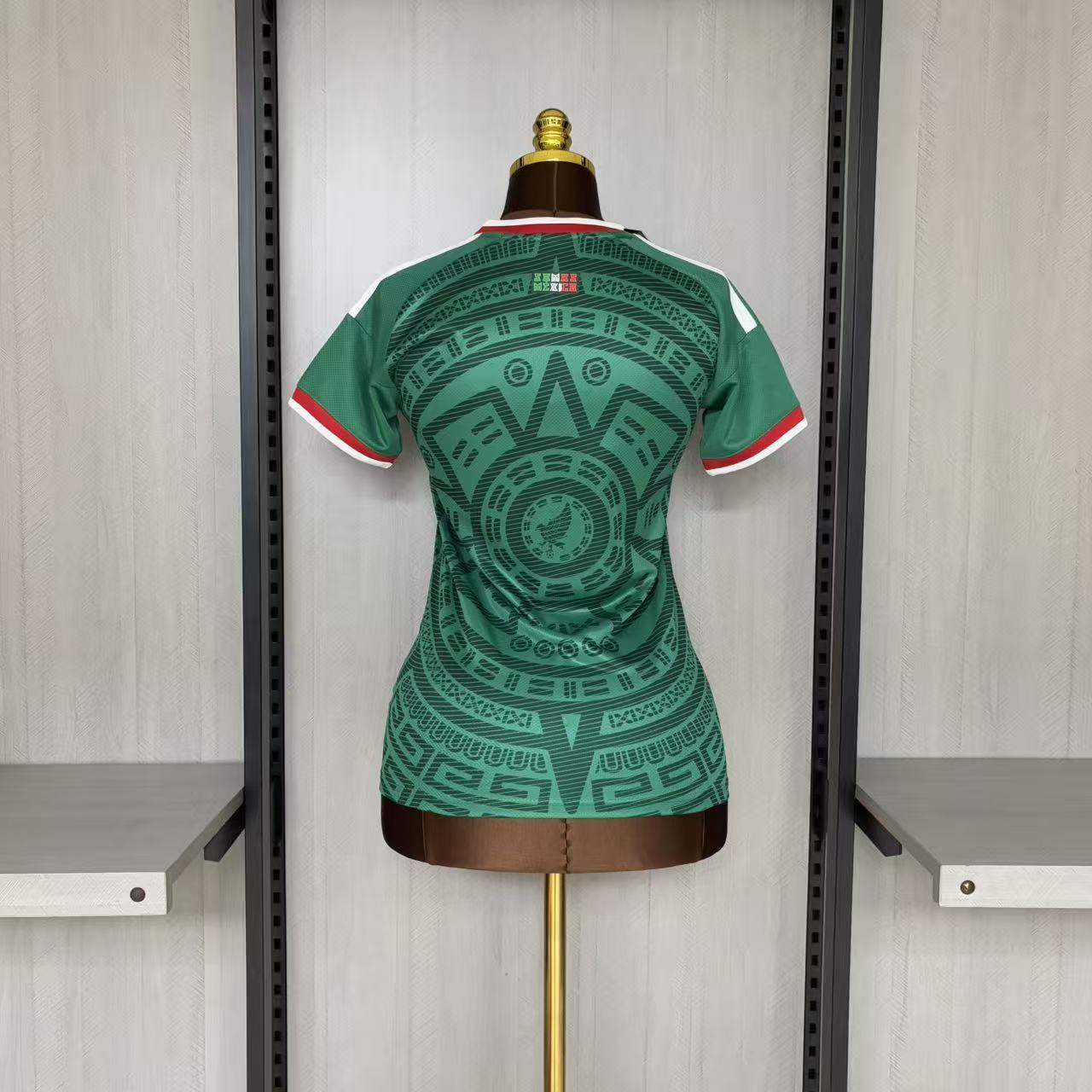 México Home 26/27 Feminino Adidas  - Verde