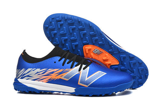 Chuteira Society New Balance Furon V8 Elite TF FG  - Azul Marinho