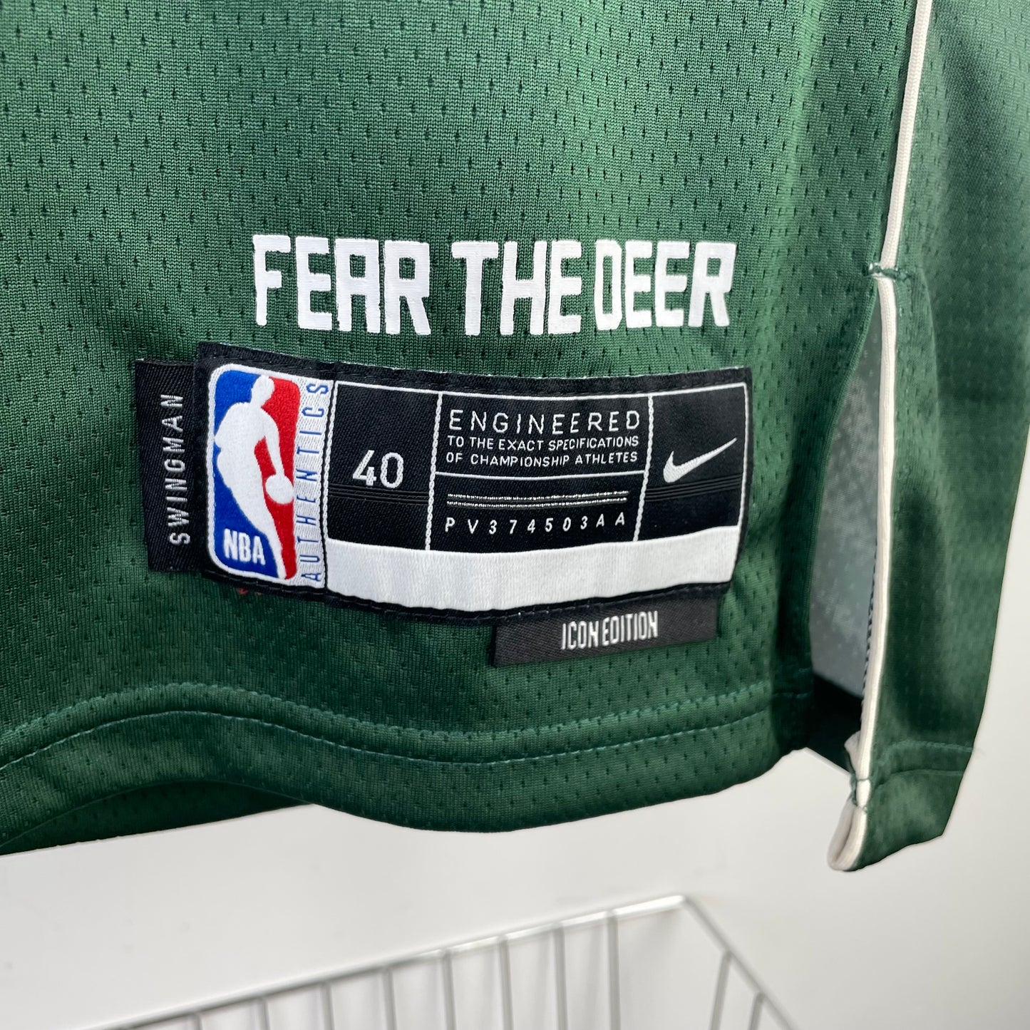 Regata Milwaukee Bucks Masculina - Verde