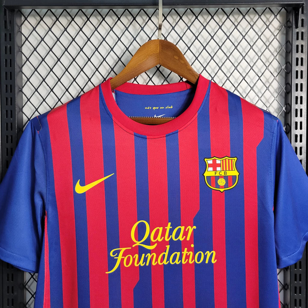 Barcelona Home Retrô 11/12 Nike - Grená