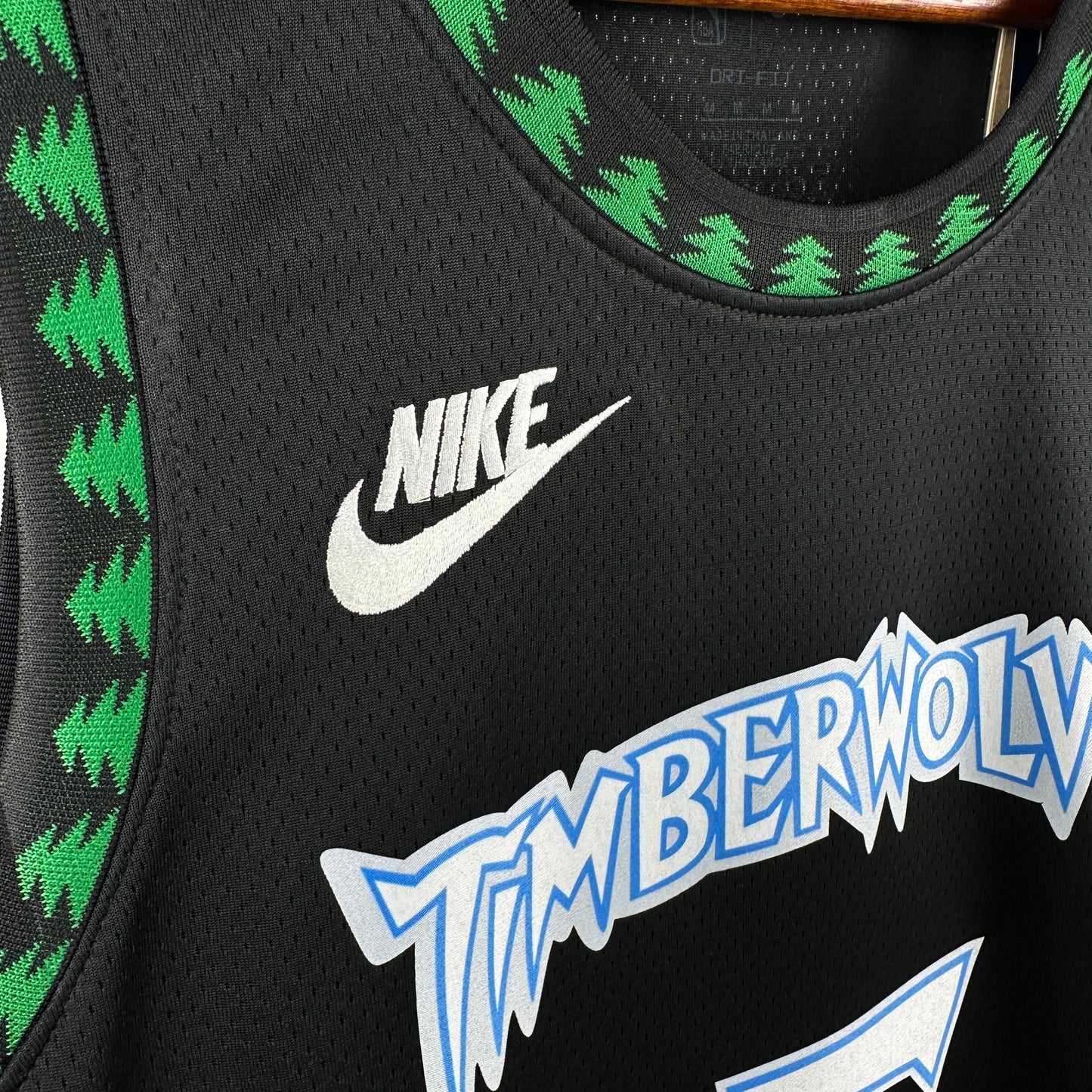 Regata Minnesota Timberwolves Masculina - Preto