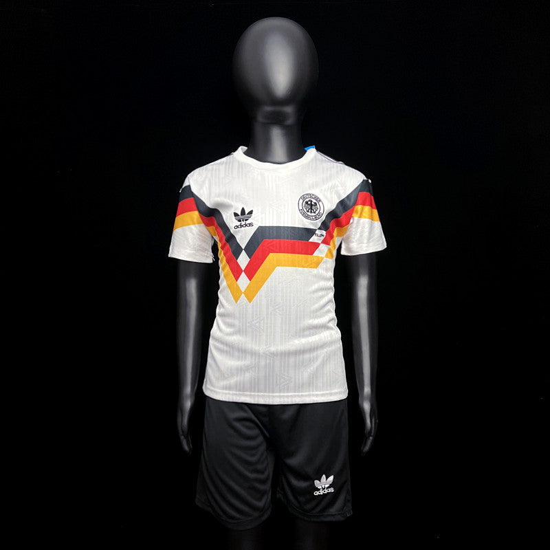 Kit Infantil Alemanha Home Retro 1992 - Branco