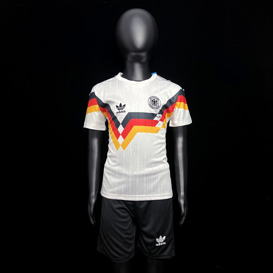 Kit Infantil Alemanha Home Retro 1992 - Branco