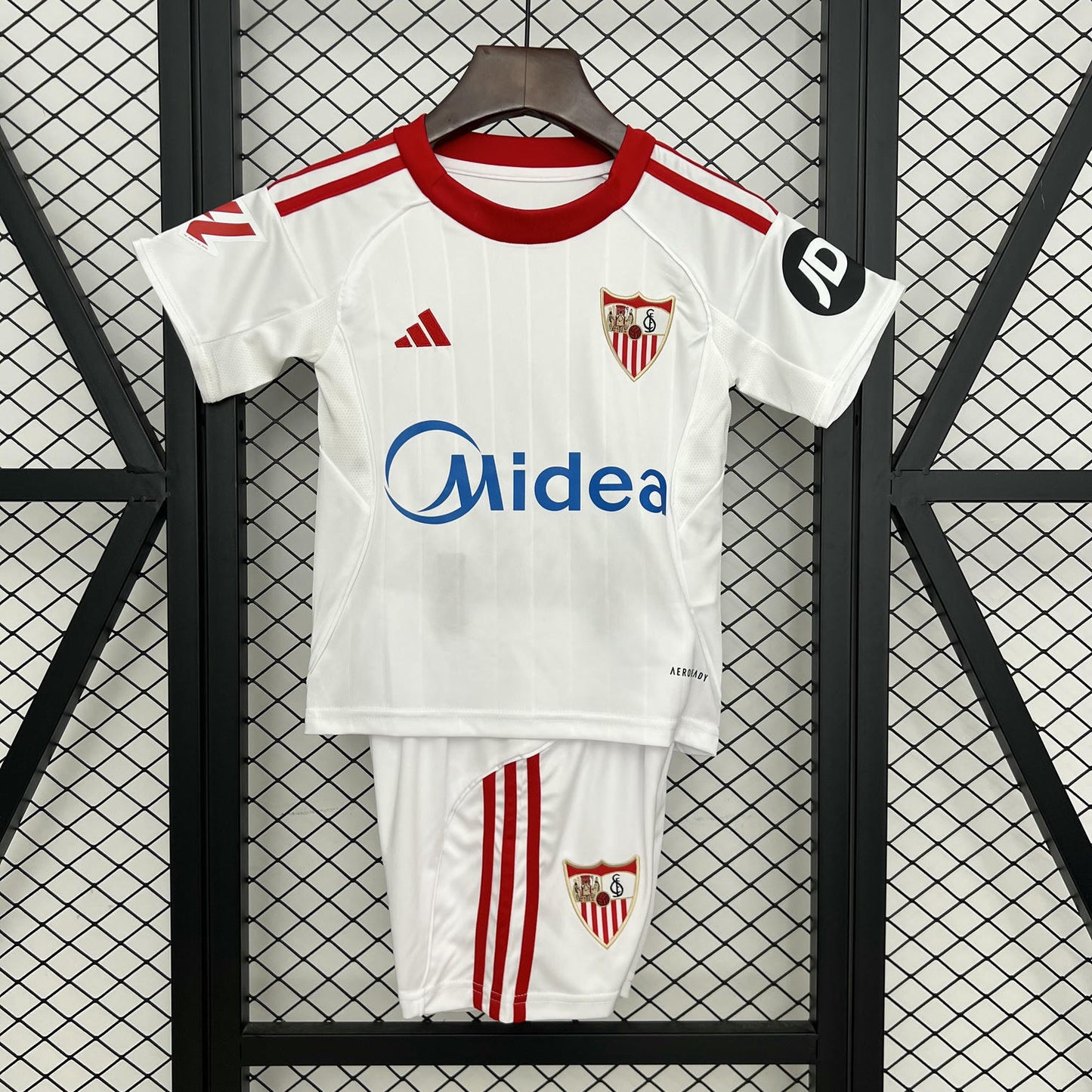 Kit Infantil Sevilla Home 25/26  - Branco