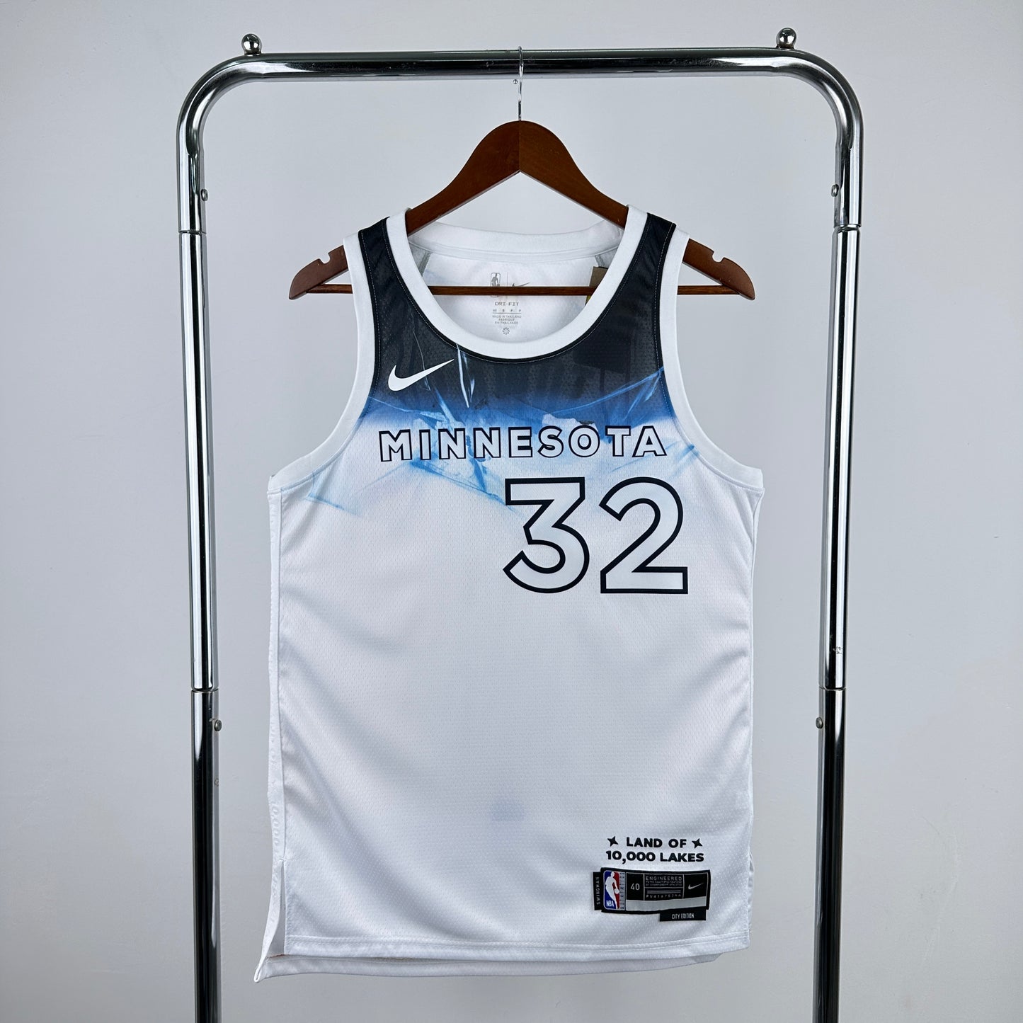 Regata Minnesota Timberwolves Masculina - Branca