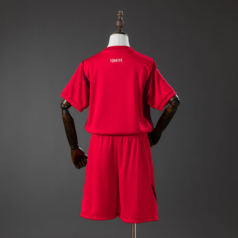 Kit Infantil Turquia Home 26/27 - Vermelho