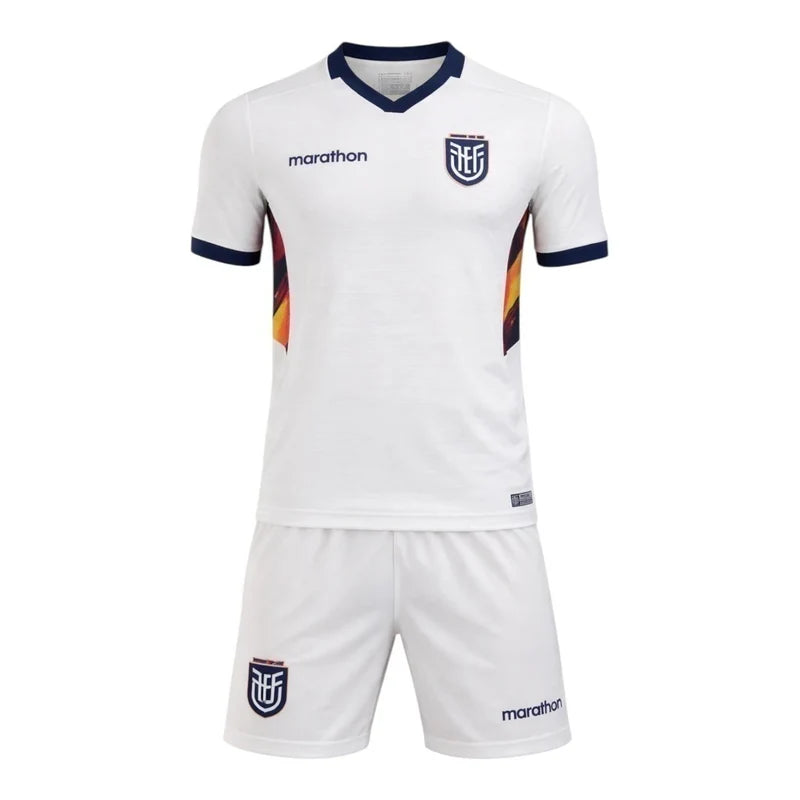 Kit Infantil Equador Away 26/27 - Branca