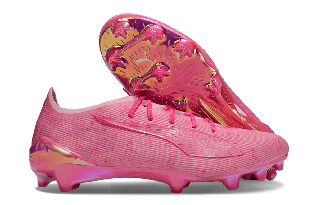 Chuteira Society Puma Ultra 5 Match Pro - Rosa
