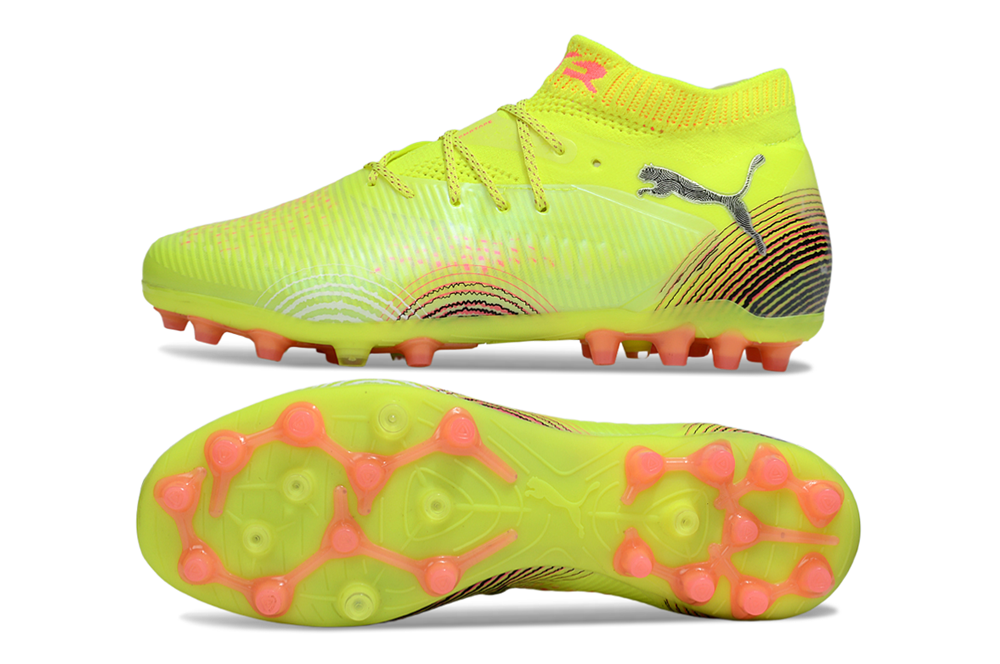 Chuteira Society Puma Future 8 Ultimate Match Pro - Amarela