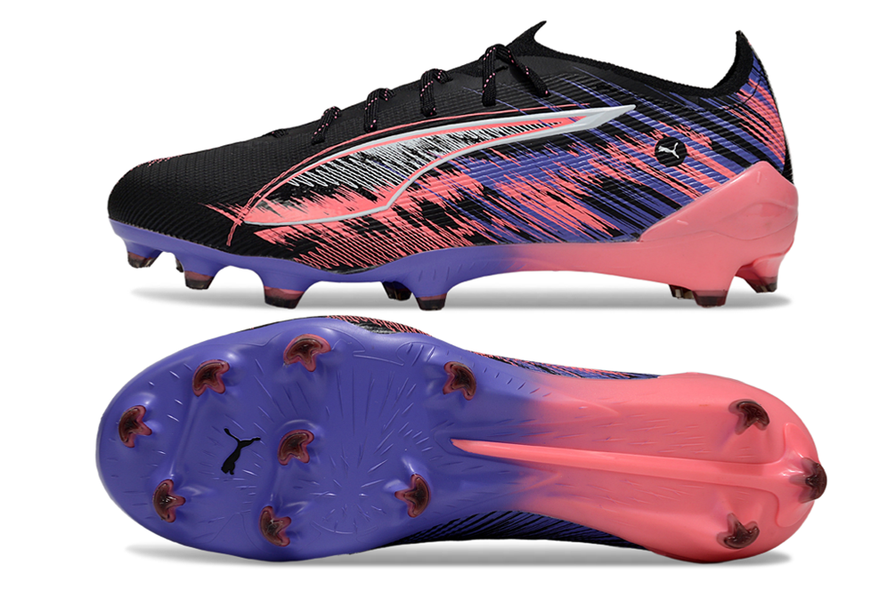 Chuteira Society Puma Ultra 5 Match Pro - Colorida Rosa