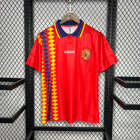 Espanha Home Retrô 1994 Adidas - Vermelha