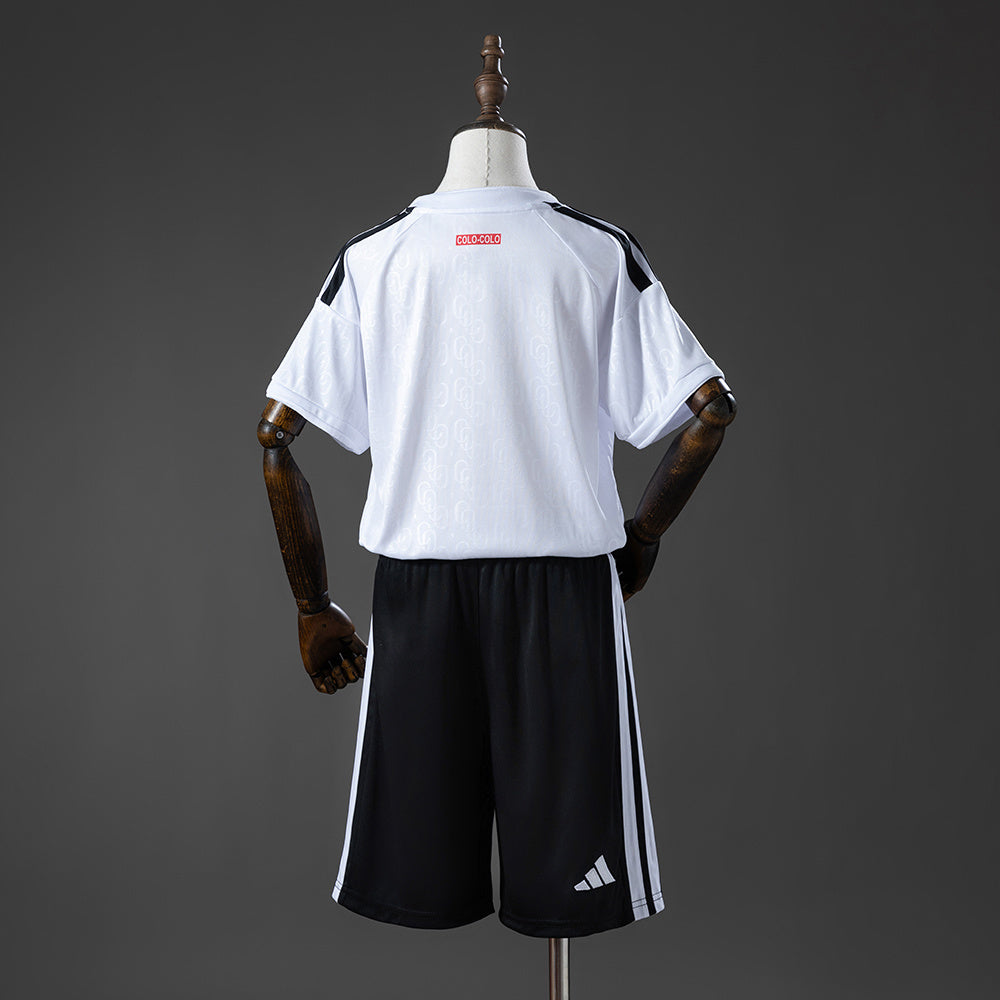 Kit Infantil Colo Colo Home 26/27 - Branca