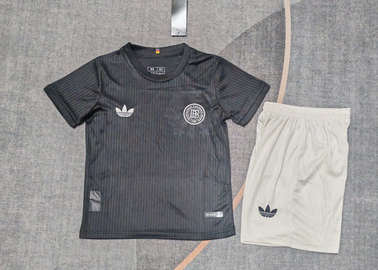 Kit Infantil Alemanha Treino 25/26 - Preto