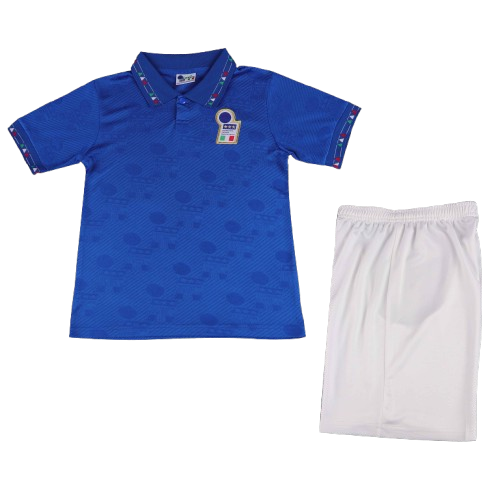 Kit Infantil Italia Home Retro 1994  - Azul