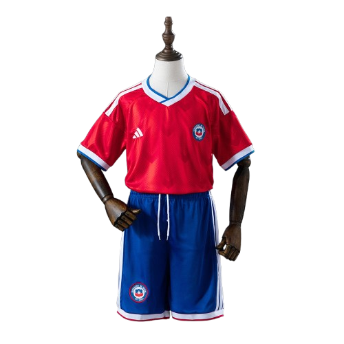 Kit Infantil Chile Home 26/27 - Vermelho