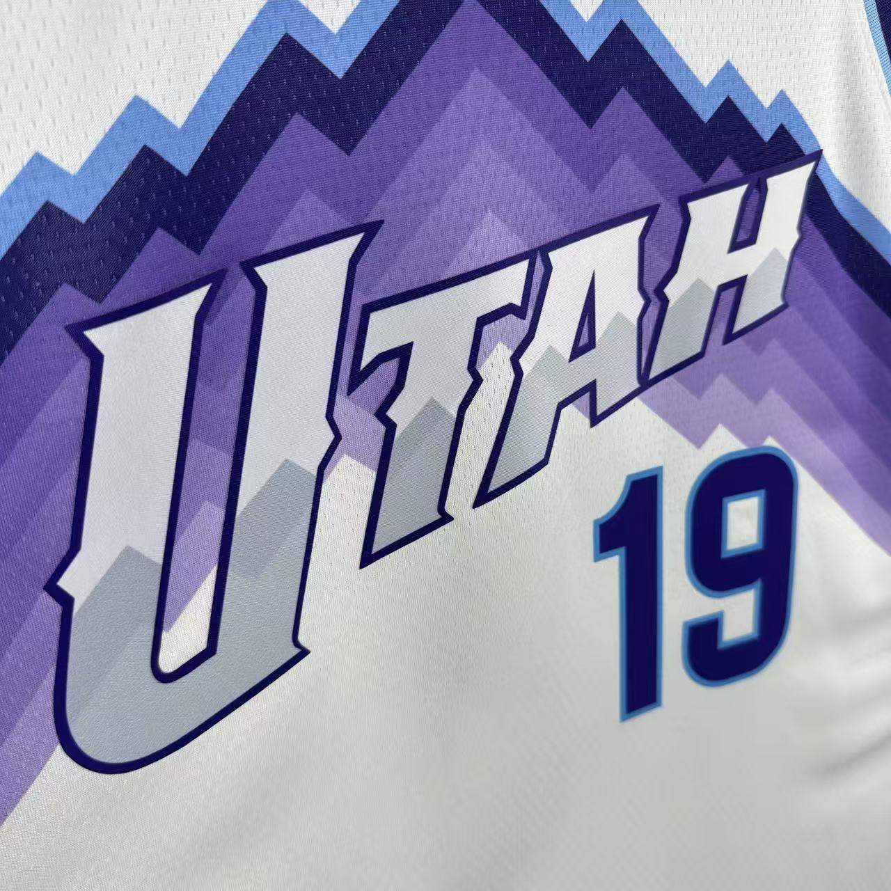 Regata Utah Jazz Masculina - Branca