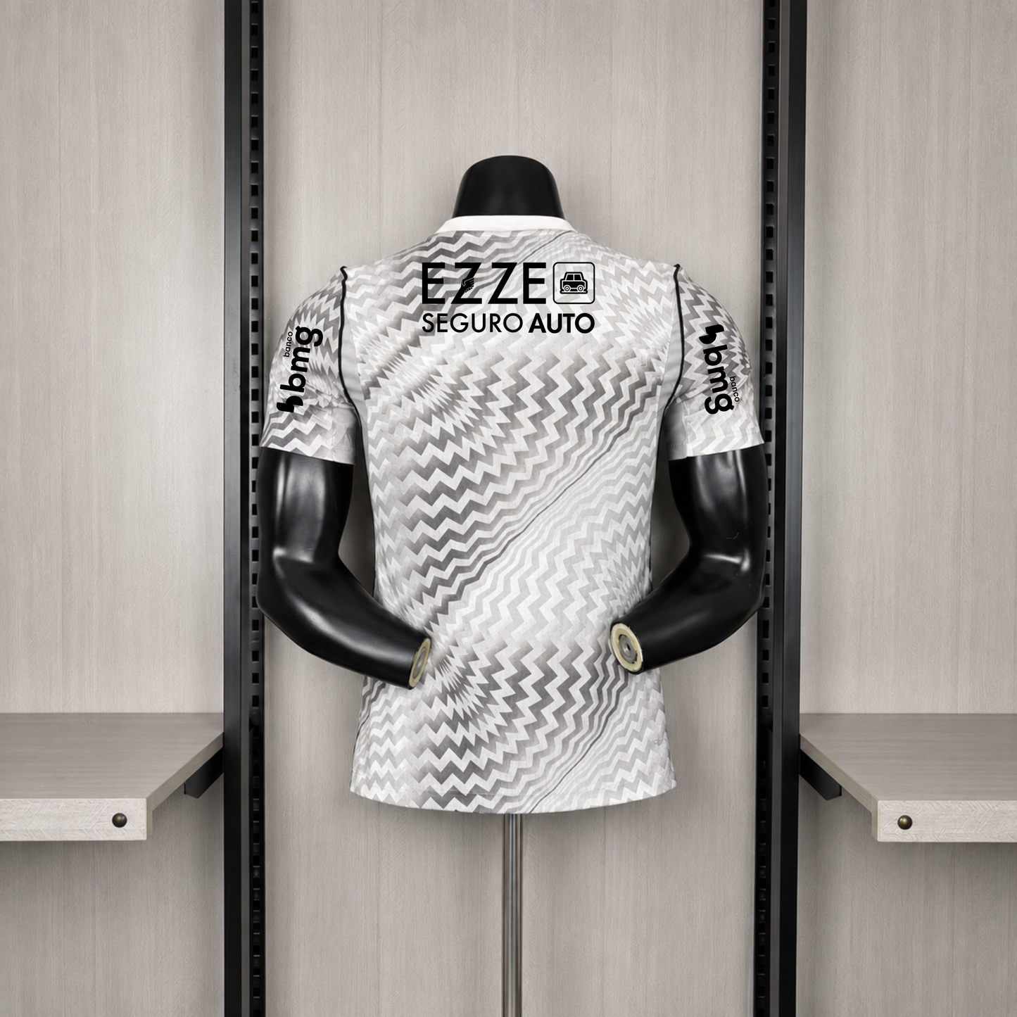 Corinthians Goleiro 26/27 Jogador Com Patrocínios Nike  - Cinza