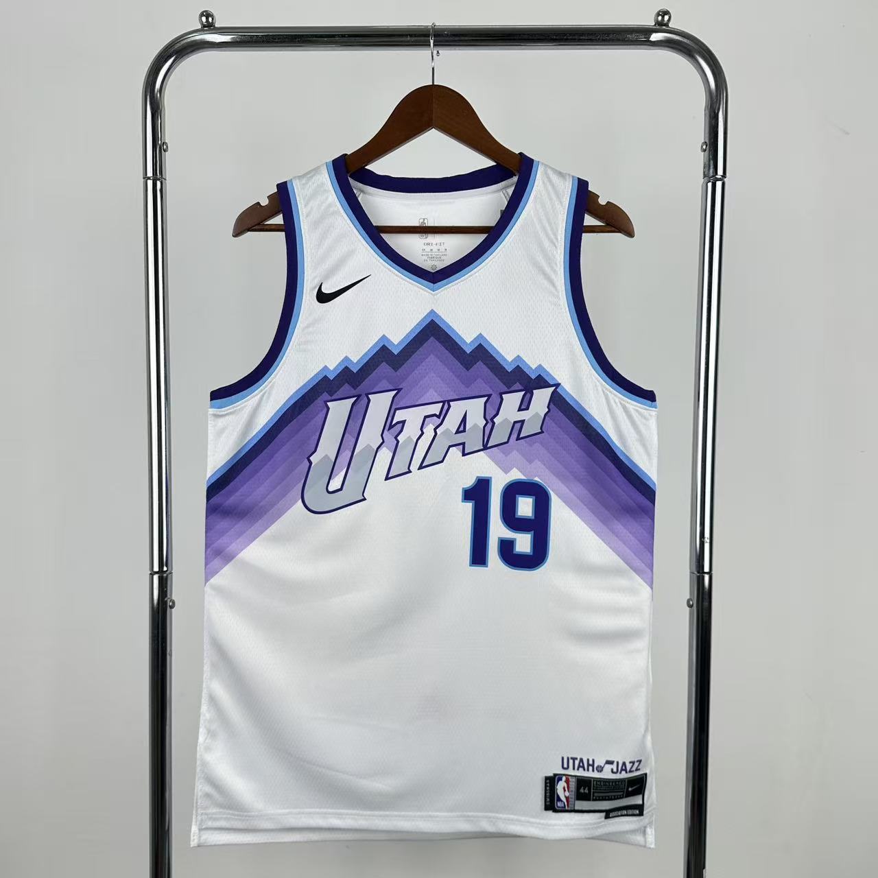 Regata Utah Jazz Masculina - Branca