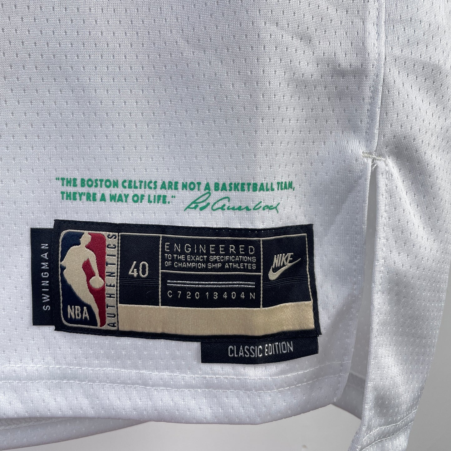Regata Boston Celtics Masculina - Branca e Verde