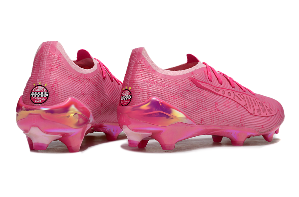 Chuteira Society Puma Ultra 5 Match Pro - Rosa