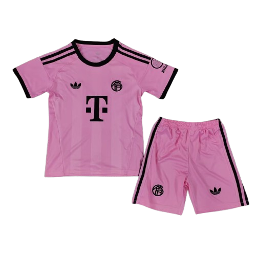 Kit Infantil Bayern De Munique Goleiro 25/26 - Rosa