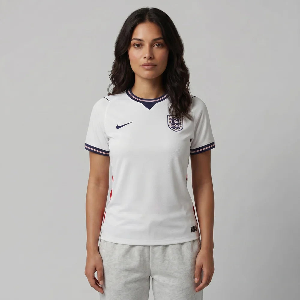 Inglaterra Home 26/27 Torcedor Nike Feminina - Branca