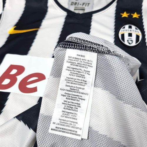 Juventus Retrô Home 2010 Nike - Preta e Branca