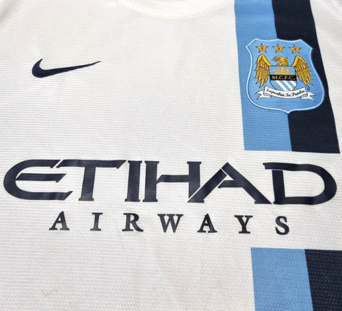 Manchester City Away Retro 13/14 Nike - Branca