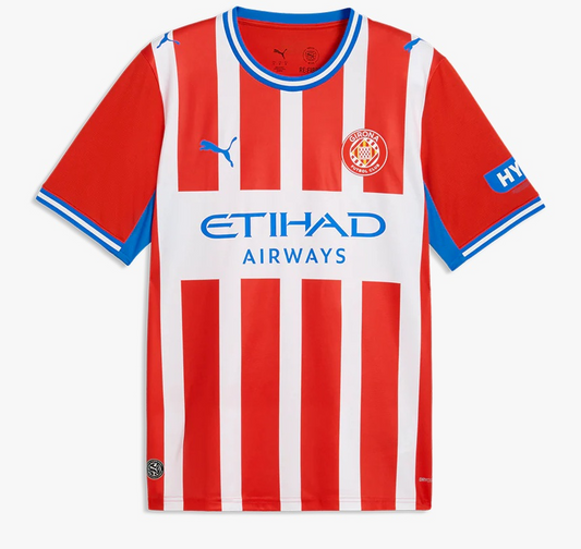 Girona Home 26/27 Torcedor Puma  - Vermelho e Branco