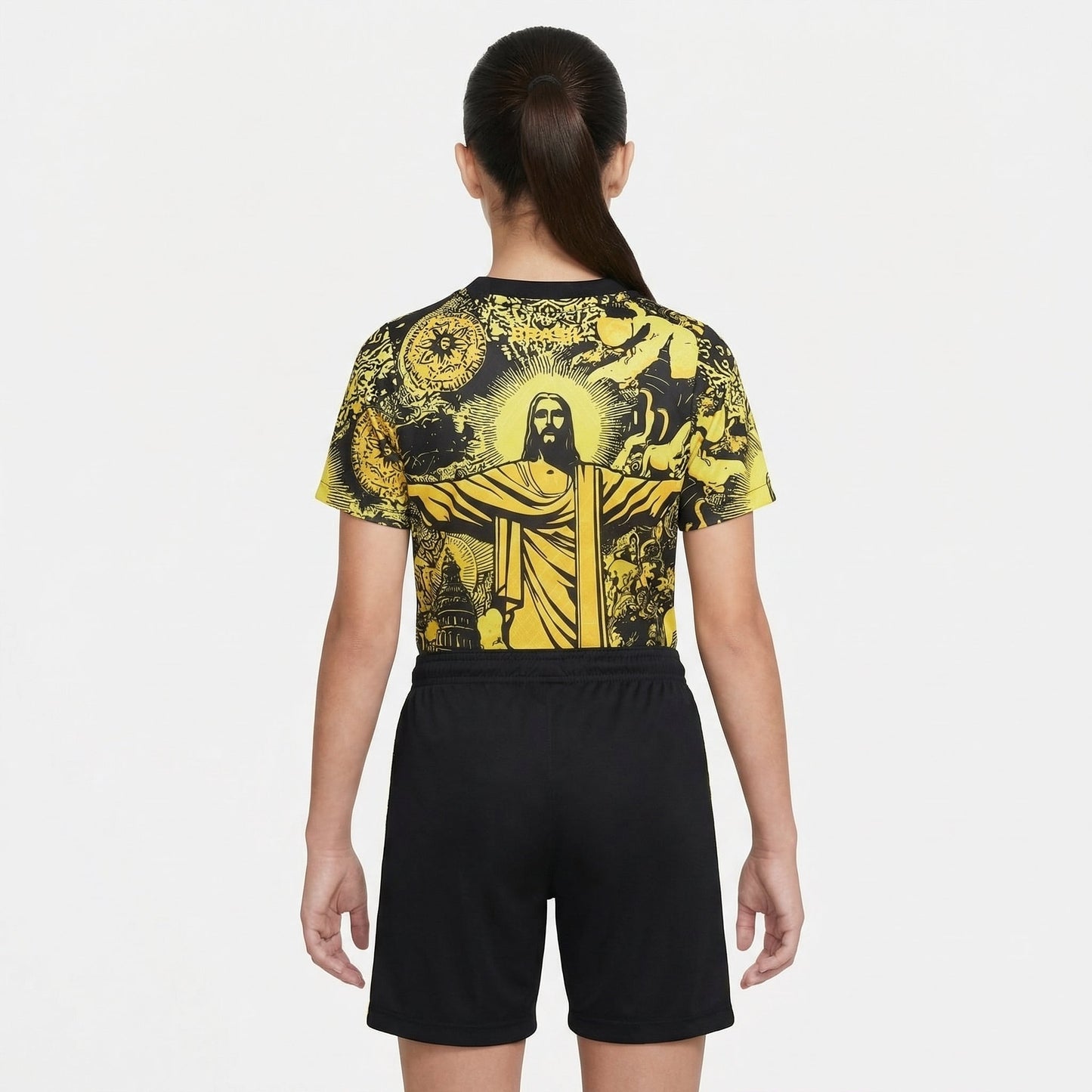 Kit Infantil Brasil Edição Especial 24/25 Feminino - Amarelo