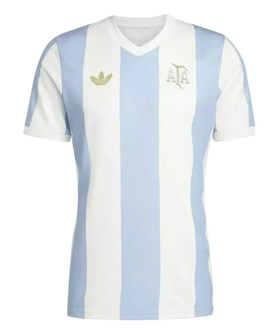 Argentina Home 25/26 Masculino Torcedor Adidas - Branca e Azul