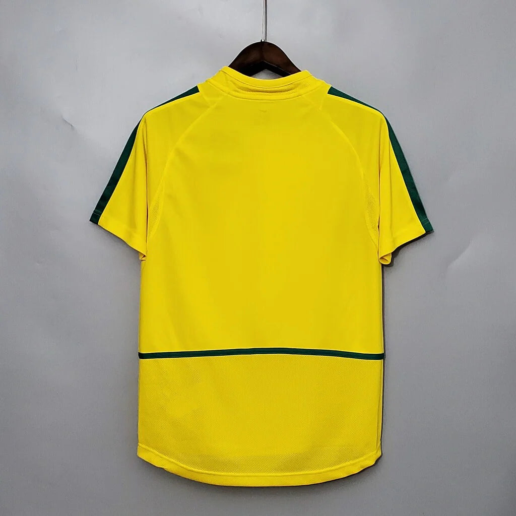 Brasil Home Retrô 2002 Nike - Amarela