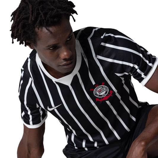 Corinthians Away 26/27 Jogador Nike - Preta e Branca