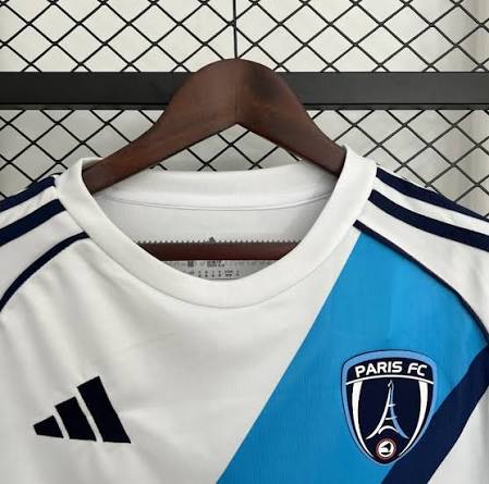 Paris FC Home 25/26 Torcedor Nike - Branca e Azul