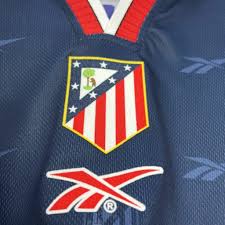 Atlético de Madrid Retrô Away 1998 Reebok  - Azul