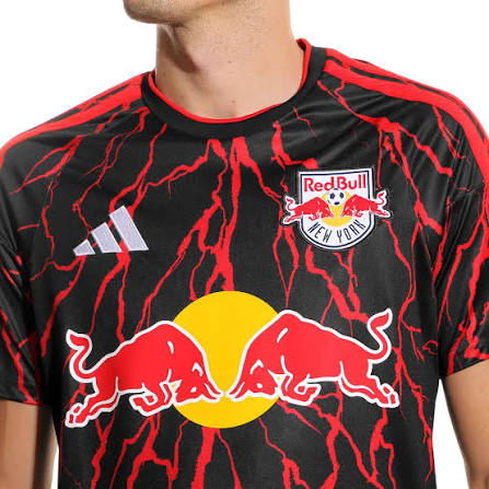 NY Red Bull Home 26/27 Torcedor Adidas - Vermelho e Preto