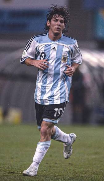 Argentina Home Retrô 2006 Masculino Adidas - Azul e Branca