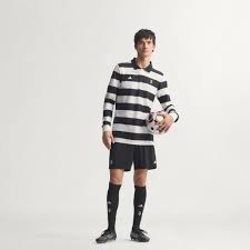 Juventus Fourth Manga Longa 25/26 Torcedor Adidas  - Preto e Branco