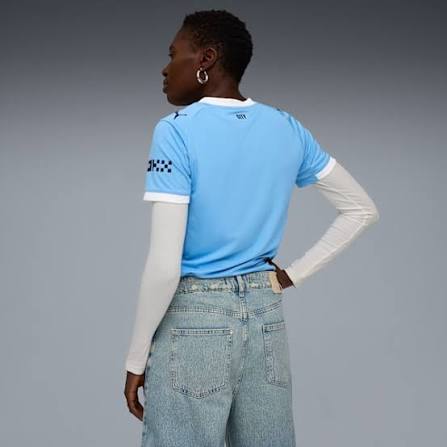 Manchester City Home 25/26 Feminina Puma - Azul