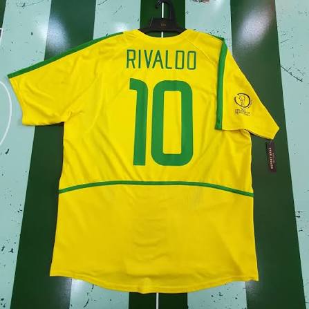 Brasil Home Retrô 2002 Nike - Amarela