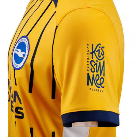Brighton Third 25/26 Torcedor Nike - Amarela