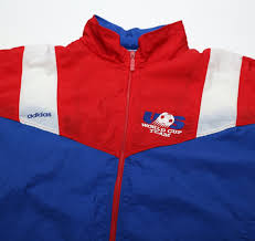 Jaqueta Eua Retro 1994 Adidas - Vermelho e Azul