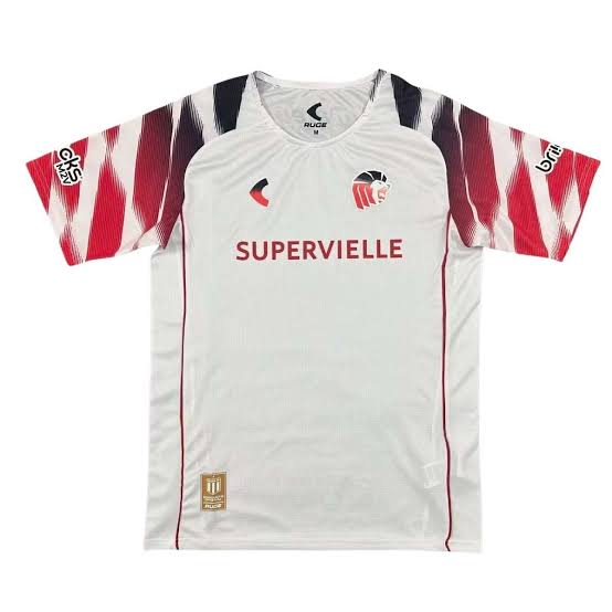 Estudiantes Away 26/27 Torcedor Ruge - Branco e Vermelho (