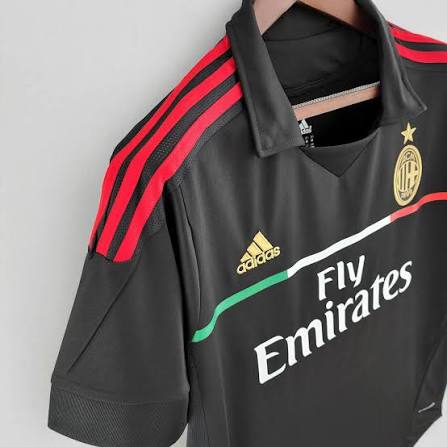 Milan Retrô Third 11/12 Adidas - Preta