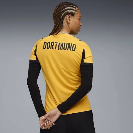 Borussia Dortmund Home Copas 25/26 Feminina Puma - Amarela